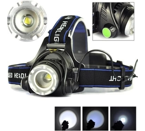 Led Kafa Feneri 2000lm Xm-l T6 2000 Lumens 3 Modlu Led Kafa Feneri 2000lm Xm-l T6 2000 Lumens 3 Modlu