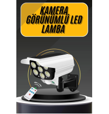 LED Lamba-Güneş Paneli Destekli Uzaktan Kumandalı Solar LED Lamba