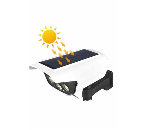 LED Lamba-Güneş Paneli Destekli Uzaktan Kumandalı Solar LED Lamba