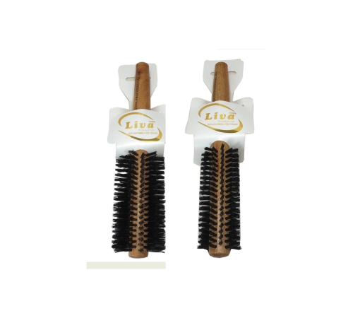 Liva 540-350 Saç Fırçası Yanmaz Profesyonel Fön Fırçası 2 Adet Liva 540-350 Saç Fırçası Yanmaz Profesyonel Fön Fırçası 2 Adet