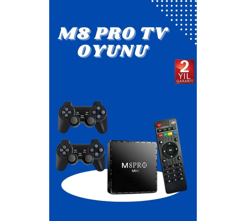 M8 PRO MINI 4 8 10 K HD HDR Android Tv 5G Retro 10000 Oyunlu M8 PRO MINI 4 8 10 K HD HDR Android Tv 5G Retro 10000 Oyunlu