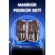 Manikür Pedikür Seti 7 Parça Tırnak Mantarı Tırnak Batığı Temizleme Taşınabilir