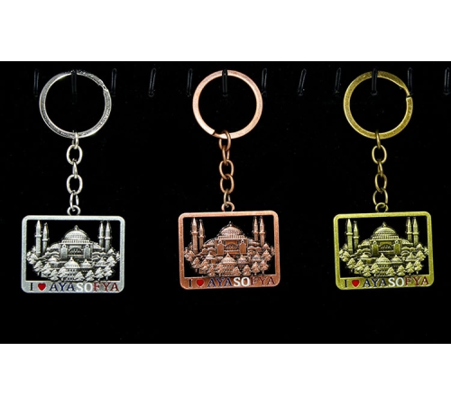 Metal Ayasofya Anahtarlık Alk2200 Metal Ayasofya Anahtarlık Alk2200