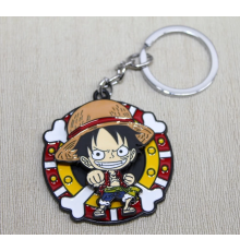 Metal Dönen Luffy Anahtarlık Alk3088
