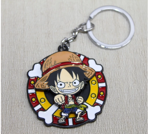 Metal Dönen Luffy Anahtarlık Alk3088 Metal Dönen Luffy Anahtarlık Alk3088