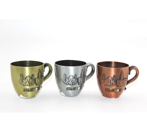 Metal İstanbul Yöresel Bardak Alk3344 Metal İstanbul Yöresel Bardak Alk3344