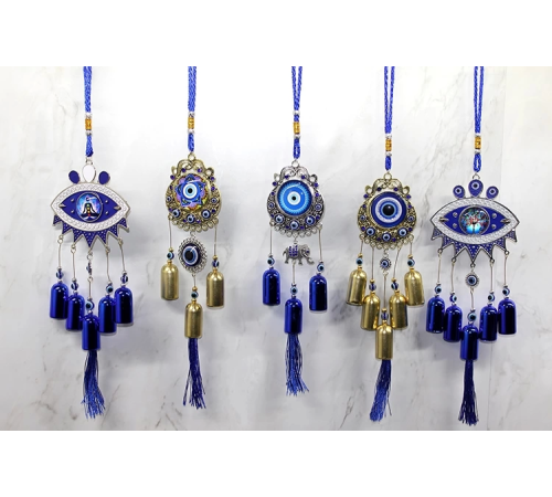 Metal Nazar Boncuğu Çan Alk3497 Metal Nazar Boncuğu Çan Alk3497