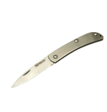 Metal Yerli Akarsu 15,5 Cm Kamp / Outdoor Çakı  - Yarı Otomatik