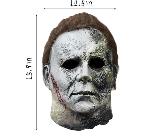 Michael Myers Lateks Maske - Michael Myers Et Maske Kafaya Tam Geçmeli Michael Myers Lateks Maske - Michael Myers Et Maske Kafaya Tam Geçmeli