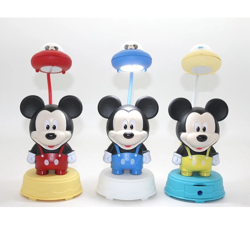 Mickey Mouse Masa Üstü Lamba Şarjlı Usb Alk2714 Mickey Mouse Masa Üstü Lamba Şarjlı Usb Alk2714