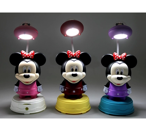 Mickey Mouse Masa Üstü Lamba Şarjlı Usb Alk2716