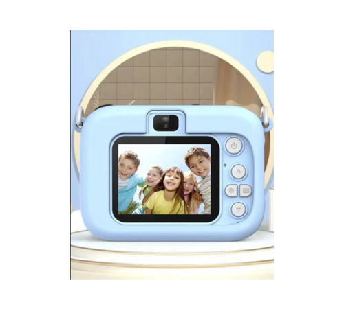 Mini 1080p Hd Çocuk Kamera Dijital Fotoğraf Makinesi 2.0 Inç Ekran 5 Adet Oyun Mavi Mini 1080p Hd Çocuk Kamera Dijital Fotoğraf Makinesi 2.0 Inç Ekran 5 Adet Oyun Mavi