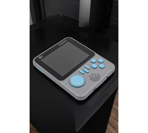 Mini Atari El Atarisi 3.5 inç Ekran Çift Konsol 666 Adet Retro Oyun Gameboy El Atarisi