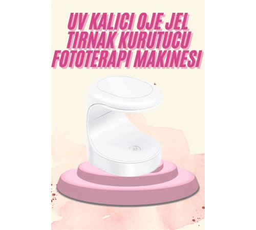Mini Taşınabilir Kalıcı Oje Jel Tırnak Kurutucu Fototerapi Makinesi Mini Taşınabilir Kalıcı Oje Jel Tırnak Kurutucu Fototerapi Makinesi