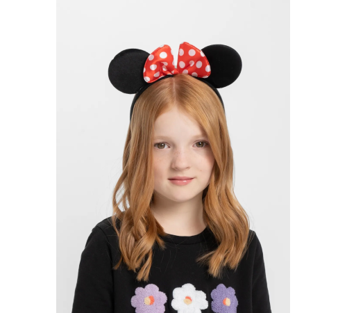 Kırmızı Fiyonklu Minnie Mouse Taç Fare Tacı Kafa Bandı Kırmızı Fiyonklu Minnie Mouse Taç Fare Tacı Kafa Bandı