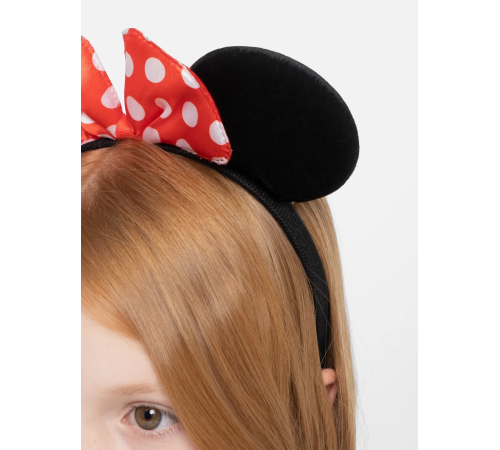Kırmızı Fiyonklu Minnie Mouse Taç Fare Tacı Kafa Bandı Kırmızı Fiyonklu Minnie Mouse Taç Fare Tacı Kafa Bandı