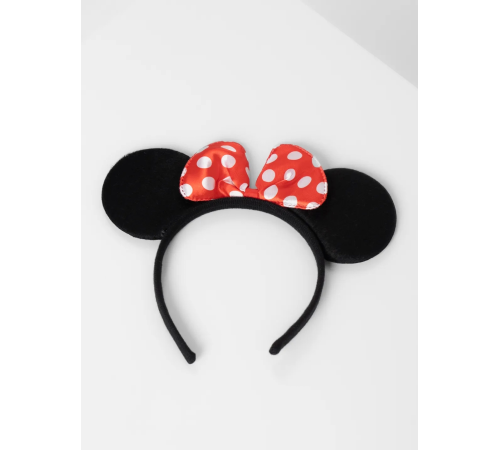 Kırmızı Fiyonklu Minnie Mouse Taç Fare Tacı Kafa Bandı Kırmızı Fiyonklu Minnie Mouse Taç Fare Tacı Kafa Bandı