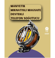 Mobil Oyunlar İçin Serinletici Telefon Fanı | Sessiz Çalışma | Geniş Kıskaçlı Tasarım