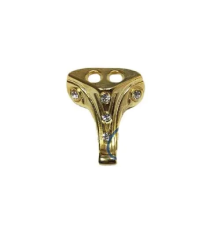 Moda Taşlı Ahşap, Mdf, Sunta Sandık Ayağı, Kutu Ayak 1,5 Cm - Sarı