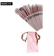 Mujgan 12'li Fix Fırça Seti Pembe