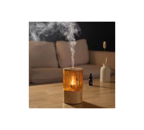 Mum Işığı Görünümlü Taşınabilir 125ml Kapasiteli Işıklı Aroma Yayıcı Hava Nemlendirici Mum Işığı Görünümlü Taşınabilir 125ml Kapasiteli Işıklı Aroma Yayıcı Hava Nemlendirici