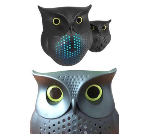Müzik Çalar Bluetooth Hoparlör Speaker 5.0 Kablosuz Baykuş Görünümlü Müzik Çalar Bluetooth Hoparlör Speaker 5.0 Kablosuz Baykuş Görünümlü