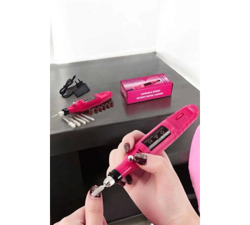 Nasır Temizleyici Manikür Pedikür Seti Elektrikli USB Girişli