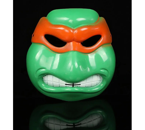 Ninja Kaplumbağalar Maskesi Michelangelo Maskesi Ninja Kaplumbağalar Maskesi Michelangelo Maskesi