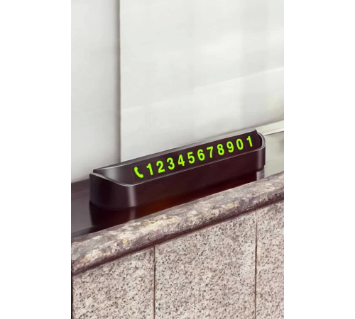 Numaralık Araç İçi Araba Araç Park Numaratör Telefon Numarası Yazma