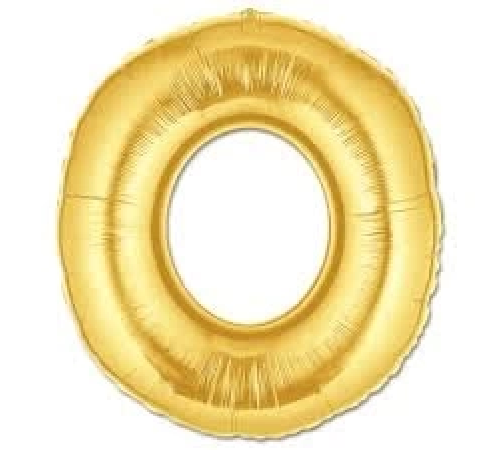 O Harf Folyo Balon Altın Renk 40 İnç O Harf Folyo Balon Altın Renk 40 İnç