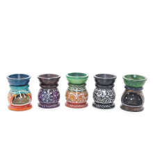 Obsidian Taşı Buhurdanlık Ksk2232