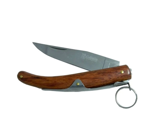 Okapi Gc2079a Kahverengi Cep Çakısı 20cm - Manuel, Ahşap Sap