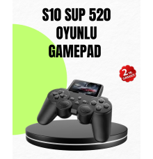 Orijinal 2025 S10 Gamepad 520 Oyunlu HDMI TV Bağlantılı A Kalite Atari