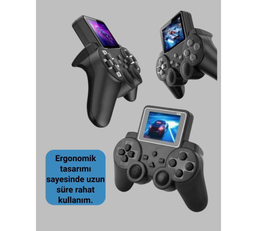 Orijinal 2025 S10 Gamepad 520 Oyunlu HDMI TV Bağlantılı A Kalite Atari