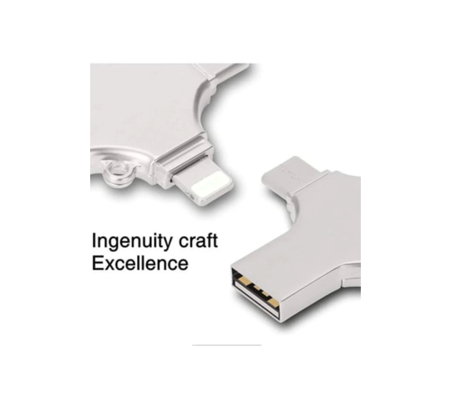 Otg 4in1 Cep Telefonu Çok Fonksiyonlu Usb Flash Bellek 128 Gb Type-c, Micro Sd Ve Kart Okuyucu Otg 4in1 Cep Telefonu Çok Fonksiyonlu Usb Flash Bellek 128 Gb Type-c, Micro Sd Ve Kart Okuyucu