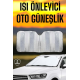 Oto Güneşlik Isı Önleyici Tüm Araçlara Uyumlu UV Işınlarına Karşı
