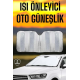 Oto Güneşlik Isı Önleyici Tüm Araçlara Uyumlu UV Işınlarına Karşı