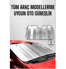 Oto Güneşlik Tüm Araç Tiplerine Uygun Isı Önleyici