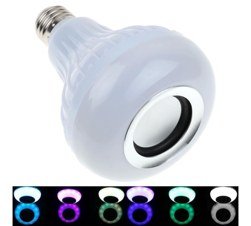 P-028 Kumandalı Bluetooth Led Ampul