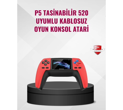 P5 Retro GamePad 520 Oyunlu Taşınabilir Oyun Konsolu P5 Retro GamePad 520 Oyunlu Taşınabilir Oyun Konsolu