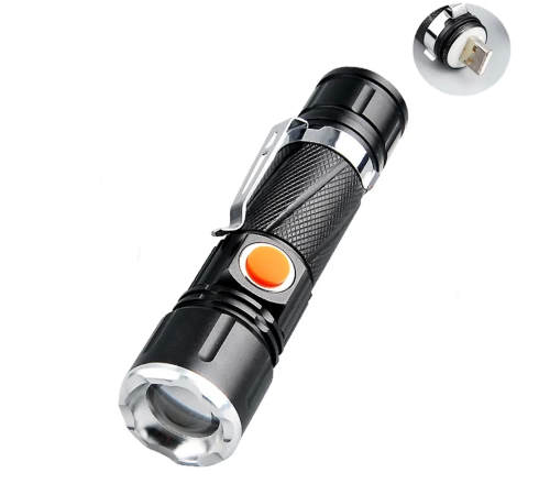 P50 Led Şarjlı Mıknatıslı Usb El Feneri  Wt-622