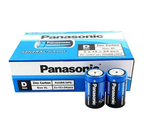 Panosonic Büyük Boy D Pil 24 Lü Paket Panosonic Büyük Boy D Pil 24 Lü Paket