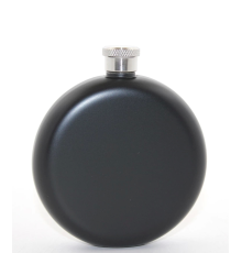 Paslanmaz Çelik Yuvarlak 5 Oz Tekli Matara Alk2678