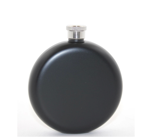Paslanmaz Çelik Yuvarlak 5 Oz Tekli Matara Alk2678
