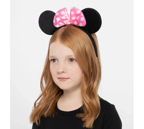 Pembe Fiyonklu Minnie Mouse Tacı Mini Kulak Pembe Fiyonklu Minnie Mouse Tacı Mini Kulak