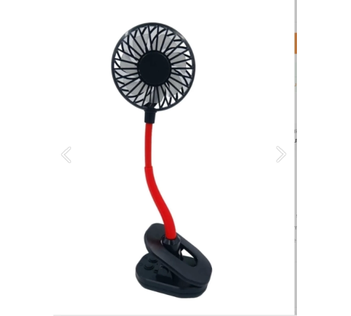 Portatif Işıklı Mini Klipsli Fan Portatif Işıklı Mini Klipsli Fan