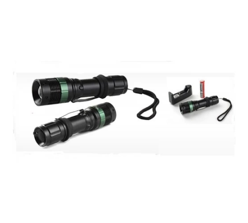 Power Style 500 Lumen 600 Metre Işık Uzantılı Zoomlu Şarjlı El Feneri 6109