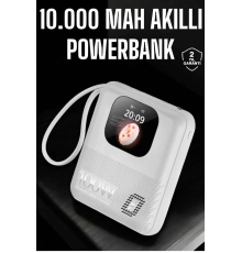 Powerbank Ekranlı Çok Fonksiyonlu Müzik Dinleme Kitap Okuma