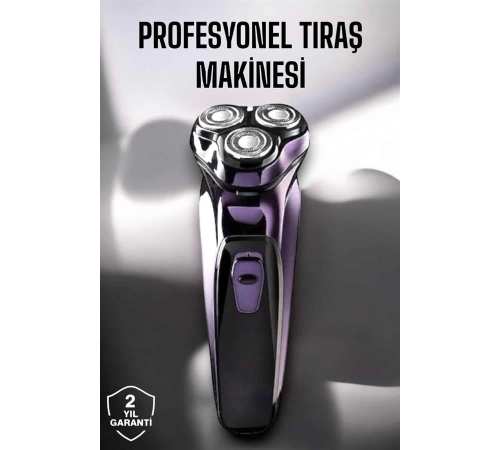 Profesyonel Şarjlı Saç ve Sakal Tıraş Makinesi Hassas Kesim Profesyonel Şarjlı Saç ve Sakal Tıraş Makinesi Hassas Kesim