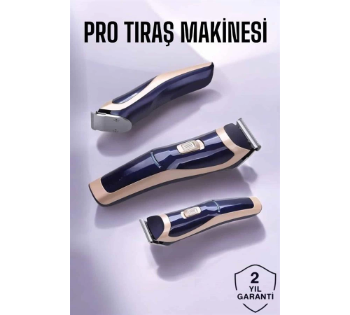 Profesyonel Şarjlı Saç ve Sakal Traş Makinesi Kolay Kullanım Profesyonel Şarjlı Saç ve Sakal Traş Makinesi Kolay Kullanım